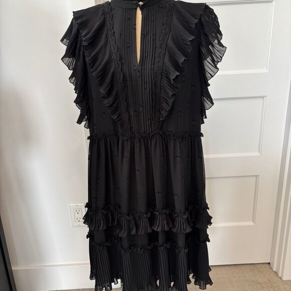 Kate Spade Bakery Dot Devore Dress Size 12 - Picture 2 of 8